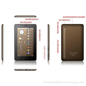 7 Inch Tablet with Voice Call SIM Card Android 4.0 Allwinner A10 1.5GHz 512m 4G Dual Camera